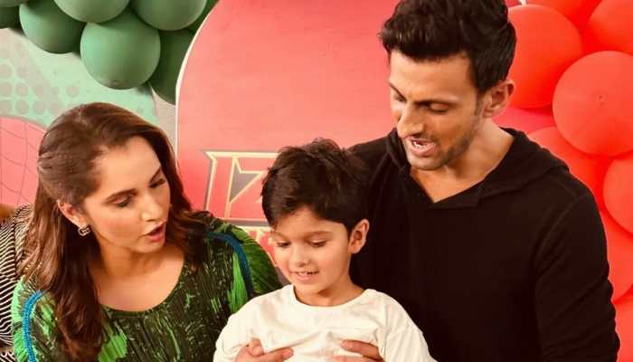 Amid divorce rumour with Sania Mirza, Shoaib Malik takes son Izhaan on drive in Lamborghini, WATCH
