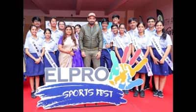 Geeta Phogat and Irfan Pathan attend ‘Elpro Sports Fest 2.0’