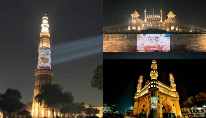As India takes over the presidency of the G20, Archaeological Survey of India illuminates 100 monuments with G20 logo across India from 1st December to 7th December