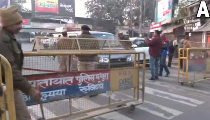 Hanuman Chalisa recital call at Sri Krishna Janmabhoomi complex in Mathura today; Security beefed up to scuttle ABHM plan 