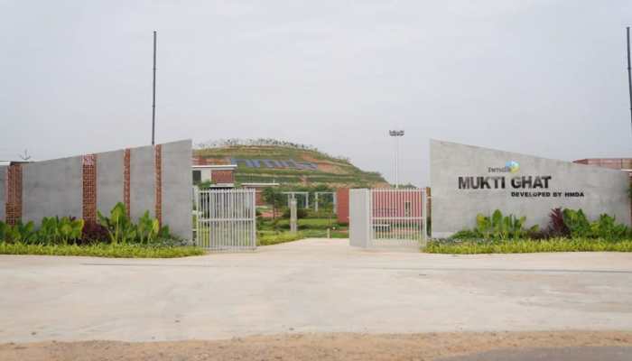 This is `Mukti Ghat` - India&#039;s first inter-faith crematorium in Hyderabad