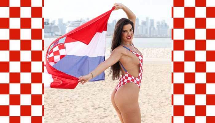 FIFA World Cup's hottest fan Ivana Knoll does THIS as Croatia beat Japan 