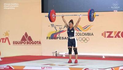 Olympic medallist Mirabai Chanu clinches SILVER at World Weightlifting Championship despite wrist injury