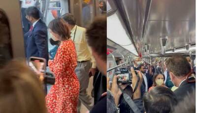 German Foreign Minister Annalena Baerbock takes ride in Delhi Metro: Watch Video