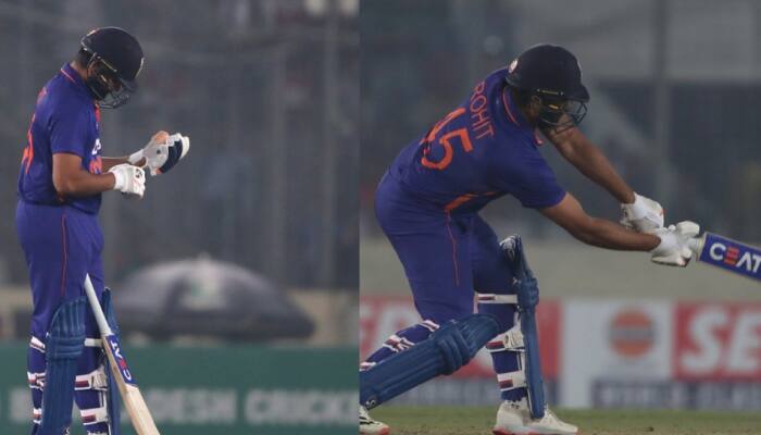 'Dedication level Rohit Sharma', Hitman hailed for batting through pain