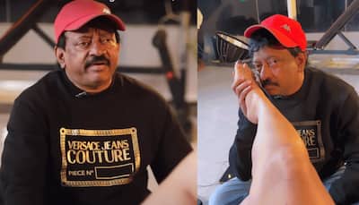 SHOCKING video of Ram Gopal Varma with actress Ashu Reddy goes viral on internet