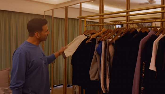 Akshay Kumar gives home tour of his massive living room, walk-in closet and lush green garden - Watch