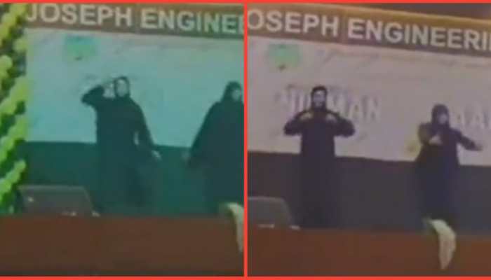St Joseph&#039;s Engineering College students dance wearing burqa in Mangaluru, suspended after video goes viral