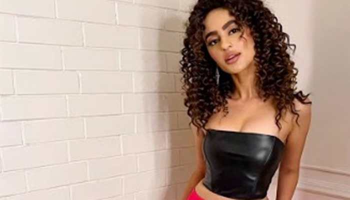 Seerat Kapoor turns heads in sexy black corset top and HOT pink pants at the screening of her debut film Maarrich!