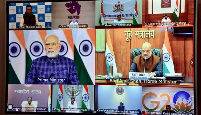 'Opportunity for country to showcase...': PM Modi chairs meeting with CMs, governors on India's G20 presidency