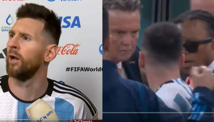 &#039;Go Ahead STUPID&#039;, WATCH ANGRY Lionel Messi&#039;s attack at Netherlands star Wout Weghorst and coach Louis van Gaal as video CAUGHT ON CAMERA