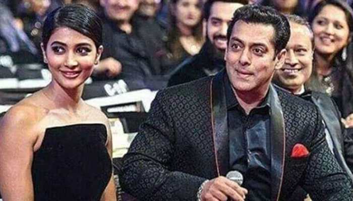 COPA FIERBINTĂ!  Salman Khan se întâlnește cu Pooja Hegde?  Fanii asaltează internetul cu reacții!