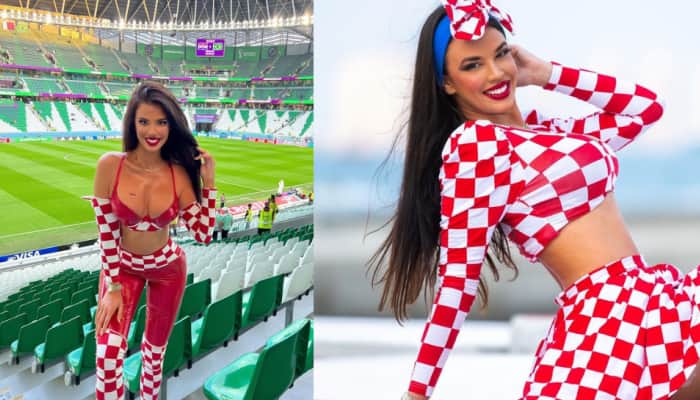 World's HOTTEST FAN Ivana Knoll wears SEXY OUTFIT to cheer for Croatia: PICS