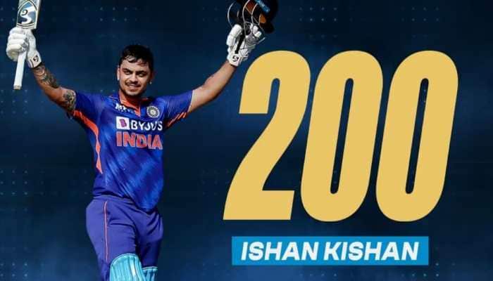 Ishan Kishan 200: Twitter can't keep calm as India batsman create history