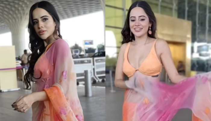 Urfi Javed BRUTALLY trolled! Reason- savage saree and slipping pallu... read here