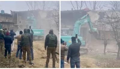 J&K: Pulwama administration demolishes terrorist's house on government land