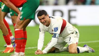 FIFA World Cup 2022: Cristiano Ronaldo left in tears after Morocco stun Portugal - WATCH