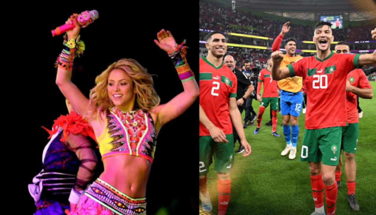 1260px x 720px - WAKA WAKA singer Shakira's tweet celebrating Morocco's win over Portugal in  FIFA WC goes VIRAL | Football News | Zee News