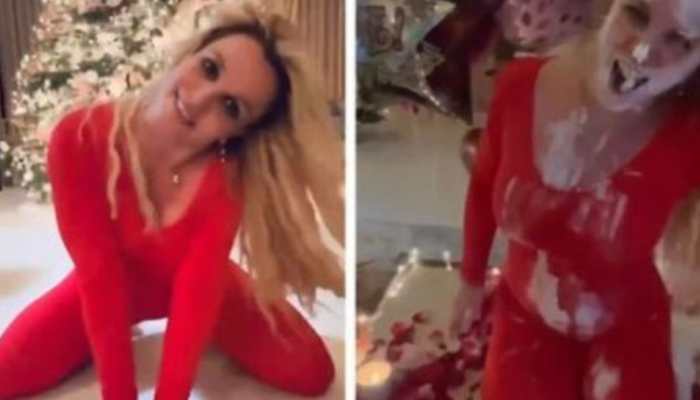 Britney Spears smears cake all over face as she makes a comeback on Instagram, deletes video later 
