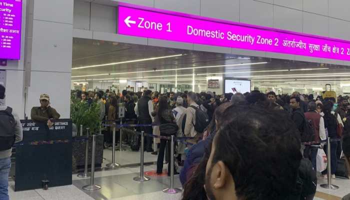 With no respite from congestion at Delhi International Airport, many complain of missing flights