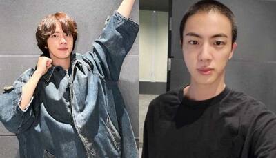 BTS's Jin gets new buzz cut ahead of military enlistment, fans are going nuts