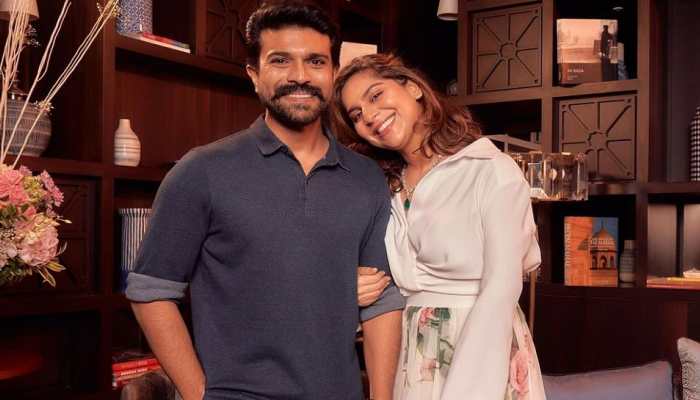 'RRR' star Ram Charan and wife Upasana are expecting their first child! 'RRR' star Ram Charan and wife Upasana are expecting their first child!