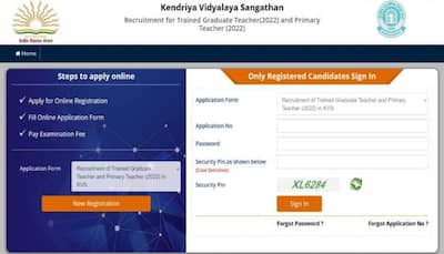 KVS Recruitment 2022: Apply for Kendriya Vidyalaya PGT, TGT, other posts at kvsangathan.nic.in, direct link here