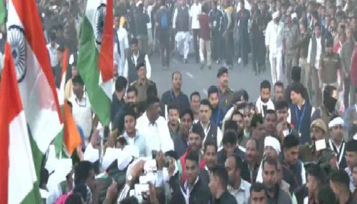 Bharat Jodo Yatra: Congress leaders Rahul and Priyanka Gandhi resume march in Rajasthan