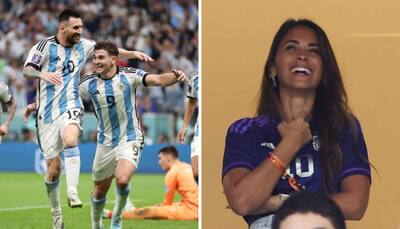 WATCH: Lionel Messi's wife Antonela all smiles after Argentina book finals berth in FIFA World Cup 2022