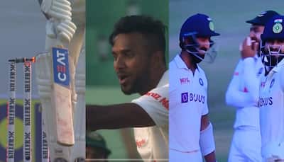 Players SHOCKED: Shreyas Iyer stays NOT OUT despite getting clean bowled due to 'helpful' bails - WATCH