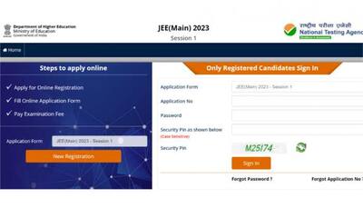 JEE Main 2023: NTA JEE registration begins TODAY at jeemain.nta.nic.in- Direct link to apply here