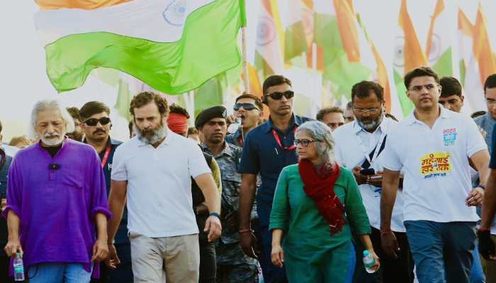 'Sachin Jaipur sambhal...': People raise slogans during Rahul Gandhi's Bharat Jodo Yatra in Rajasthan- WATCH