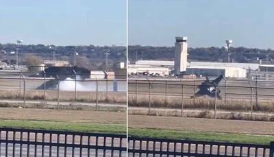 World's most advanced fighter jet F-35 crashes in the US, video surfaces online: WATCH