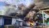 major fire at pune factory