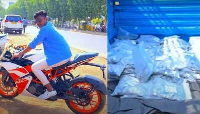 Telangana youth buys KTM motorcycle worth Rs 2.6 lakh with 112 bags full of Rs 1 coins: WATCH Video