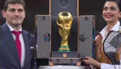 Deepika Padukone unveils FIFA World Cup trophy in Qatar with Iker Casillas- PICS inside! 