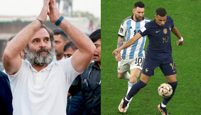 FIFA WC Final Argentina vs France: Both Messi, Mbappe played like &#039;true champions&#039;, says Rahul Gandhi