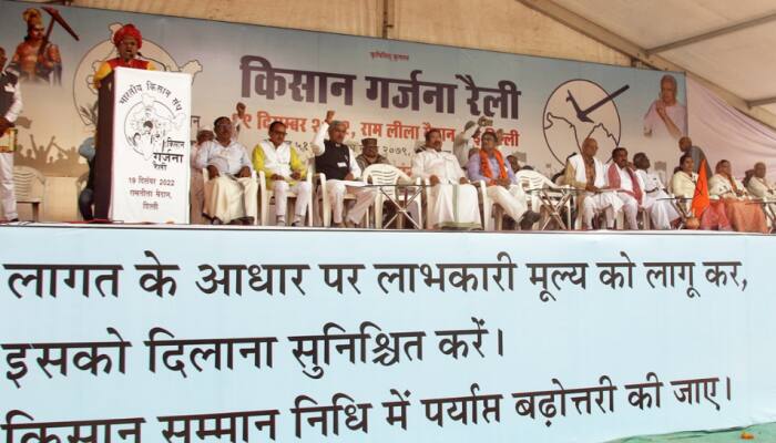 'Kisan Garjana' rally: What are demands of farmers who have converged at Delhi's Ramleela Maidan?
