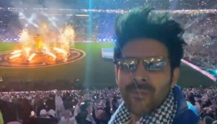 Watching a FIFA final is now ticked off my bucket list, glad that I saw the best one: Kartik Aaryan