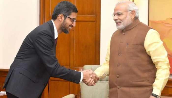 &#039;Inspiring to see rapid technological changes under your leadership&#039;: Google CEO Sundar Pichai after meeting PM Narendra Modi