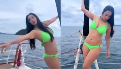 Kashmera Shah gives perfect beach vibes in neon-coloured bikini, flaunts toned curves even at 50- PICS 