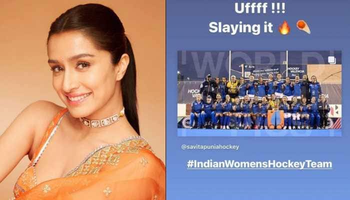 Uff slaying it! Shraddha Kapoor congratulates Indian Women’s Hockey team for their massive win