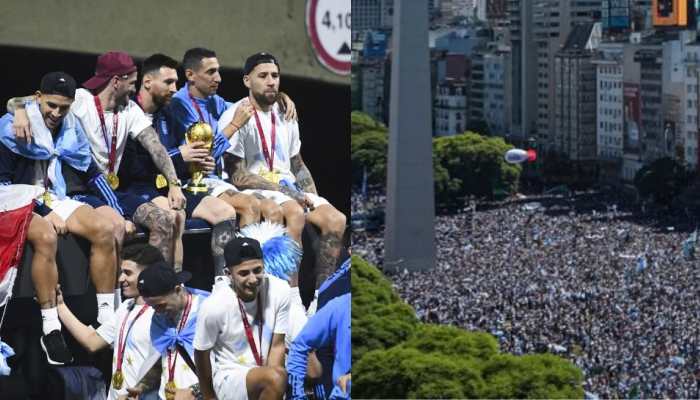 Watch: Lionel Messi and Argentina&#039;s Victory Parade after winning FIFA World Cup 2022