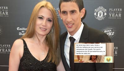 'I will be the champion love', Angel Di Maria had told his wife Argentina will win World Cup, Whatsapp message goes viral