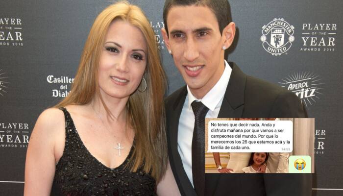 'I will be the champion love', Angel Di Maria had told his wife Argentina will win World Cup, Whatsapp message goes viral