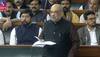'This kind of behaviour doesn't suit your age': Amit Shah loses cool after TMC MP Saugata Roy interrupts his speech in Lok Sabha - WATCH