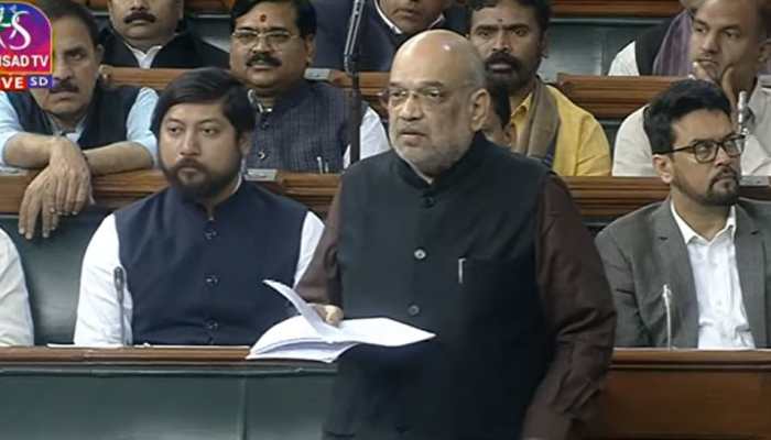 'This kind of behaviour doesn't suit your age': Amit Shah loses cool after TMC MP Saugata Roy interrupts his speech in Lok Sabha - WATCH