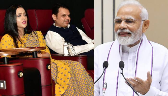 Devendra Fadnavis' wife calls PM Modi 'father' of New India; Mahatma Gandhi's great-grandson reacts