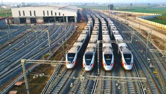 Delhi-Meerut RRTS: Four trainsets of Rapid Rail Transit System reach Ghaziabad&#039;s Duhai depot