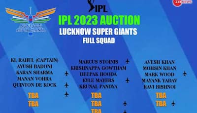 Lucknow Super Giants (LSG) Full Players List in IPL 2023 Auction: Base Price, Age, Country, IPL History